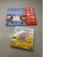 a set of two interactive children's books a set of two interactive children's books
