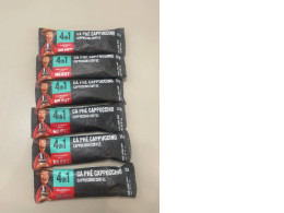 A set of six 4-in-1 cappuccino coffee bags