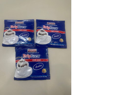 a set of three brewed coffee drip