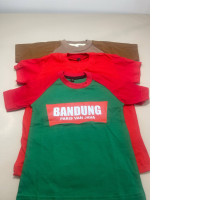 a set of three children's T-shirts