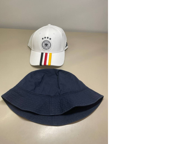 Panama hat and cap set Panama hat and cap set