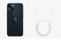 APPLE iPhone 14 128GB Midnight and USB-C lightning cable (NOT NEW) APPLE iPhone 14 128GB Midnight and USB-C lightning cable (NOT NEW)