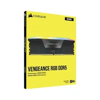 RAM DDR5(5600) 32GB (16GBX2) CORSAIR VENGEANCE RGB BLACK (CMH32GX5M2B5600C40K) RAM DDR5(5600) 32GB (16GBX2) CORSAIR VENGEANCE RGB BLACK (CMH32GX5M2B5600C40K)
