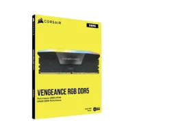 RAM DDR5(5600) 32GB (16GBX2) CORSAIR VENGEANCE RGB BLACK (CMH32GX5M2B5600C40K)