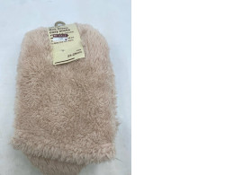  Muji boa fleece cozy socks in pink, size 23-25cm.