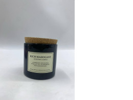 H&M Cork-lid scented candle in the "Rich Mahogany" scent. 