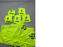 A set of seven panties