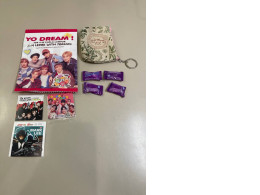 Yo Dream set includes: a coin purse, 4 candies, two stickers, one magnet