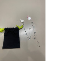 earrings with a gift bag