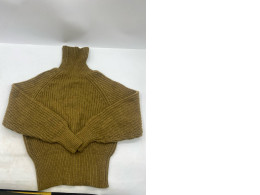 brown chunky knit turtleneck sweater. brown chunky knit turtleneck sweater.