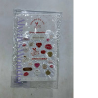 Heart-shaped stickers Heart-shaped stickers