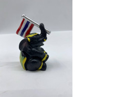A small, black Thai elephant statue; a collector's item.