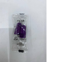 Purple foam earplugs