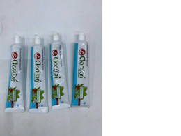 Set of 4 Dok Bua Ku Authentic Herbal Toothpaste