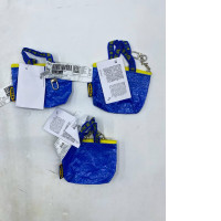 Set of 3 Small coin purse keychain