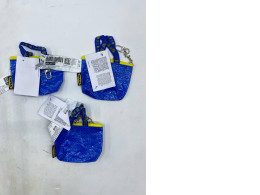 Set of 3 Small coin purse keychain