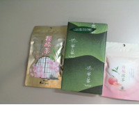 A set of 3 flavors of loose leaf tea from Korea