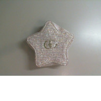 Star-shaped cosmetic bag