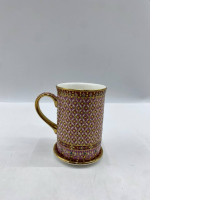 Kao Larm Tad Benjarong mug with a matching saucer. Kao Larm Tad Benjarong mug with a matching saucer.