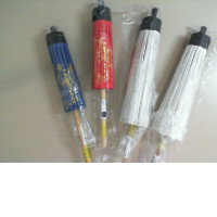 Set of 4 souvenir paper umbrellas