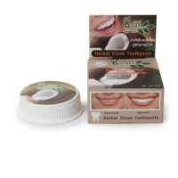 Set of 3 Bio-Way Herbal Toothpaste with Coconut Oil (in a tube) 25g.