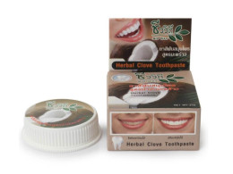 Set of 3 Bio-Way Herbal Toothpaste with Coconut Oil (in a tube) 25g.