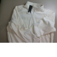 Men's sports sweatshirt, white Adidas