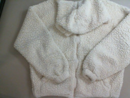 Women's white plush jacket Women's white plush jacket