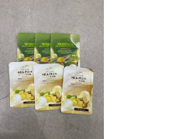 set of 6 Two facial mask formulas from the Na Thi Thing brand. set of 6 Two facial mask formulas from the Na Thi Thing brand.