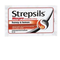 Set of 4 Strepsils Max Pro Honey Lemon 