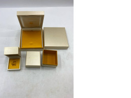 Set of 3 Empty box for rings and necklaces. 