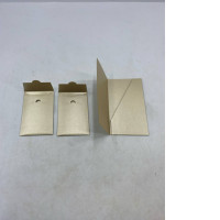 Set of 3 Empty envelope for a gold card.