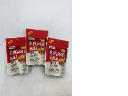 Set of 3  Koh-Kae Peanuts Mala Spicy Hot Pot Chinese Style Flavor Coated peanuts. 80g