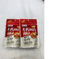 Set of 2 Koh-Kae Peanuts Mala Spicy Hot Pot Chinese Style Flavor Coated snacks.  65g