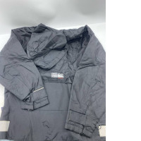  black First Down anorak jacket.