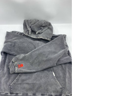 Gray hooded sweatshirt 