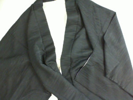 Black Japanese floral robe