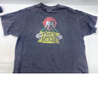 Black crew neck t-shirt