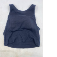 Black women's sports bra