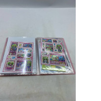 Celebrity sticker collection book