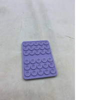 Purple silicone suction cup phone holder