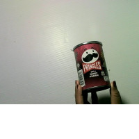 Pringles shrimp-flavored chips