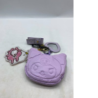 Sanrio Kuromi face shaped card case.