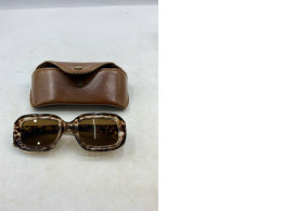 Sunglasses and eyeglass cases.