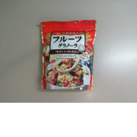 Fruit Granola contains dietary fibre and great varienty of fruits