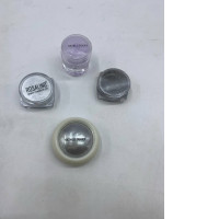 Metallic gel nail polish powder