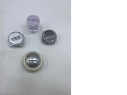 Metallic gel nail polish powder