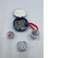 set of 4 Glitter for nail decoration