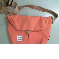 Orange shoulder bag