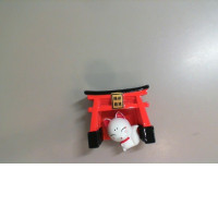 Souvenir magnet cat